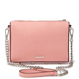 REBECCA MINKOFF AVERY CROSSBODY HANDBAG GENUINE LEATHER DOE AUTHENTIC NEW